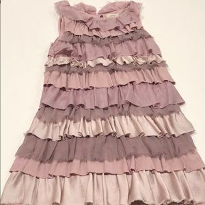 Crewcuts Satin & Chiffon Dress